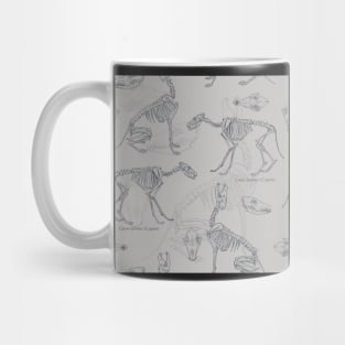 Coyote Skeletons Mug